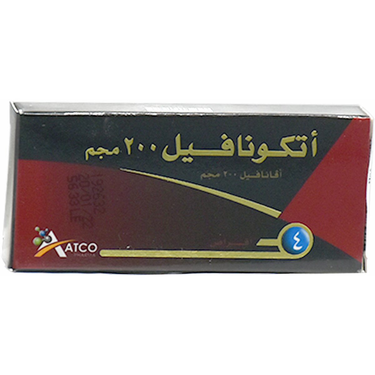 Atconafil 200mg 4 Tablets