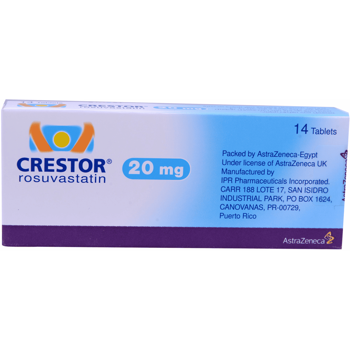Crestor 20mg 14 Tablets
