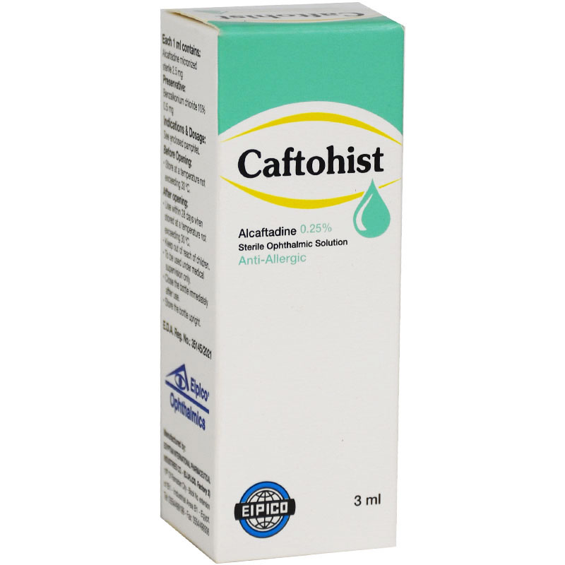 Caftohist 0.25% Eye Drop 3ml