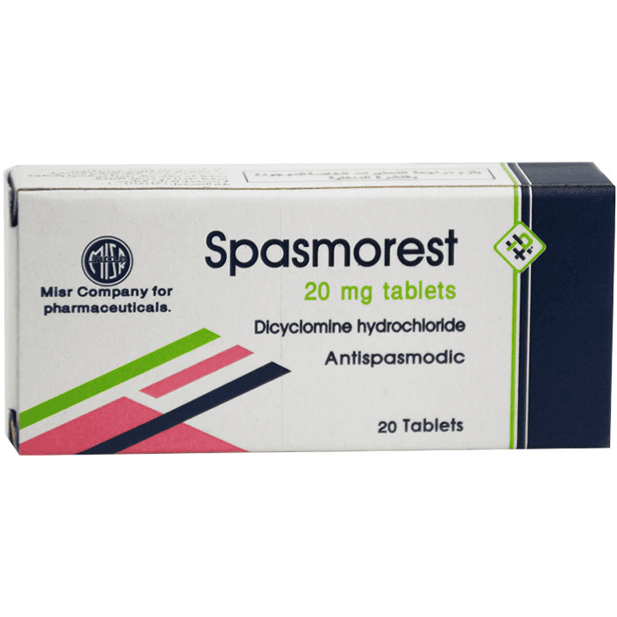 Spasmorest 20mg 20 Tablet