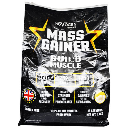 Novogen Mass Gainer Vanilla Ice Cream Flavor 5.4Kg