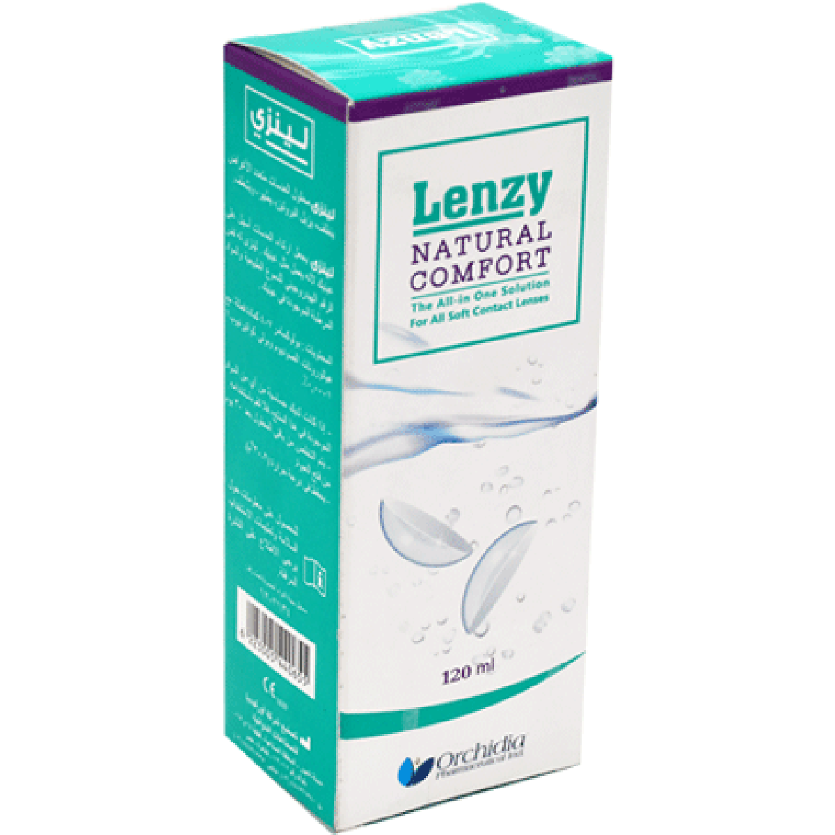 Lenzy Natural Comfort Lenses Solution 120ml