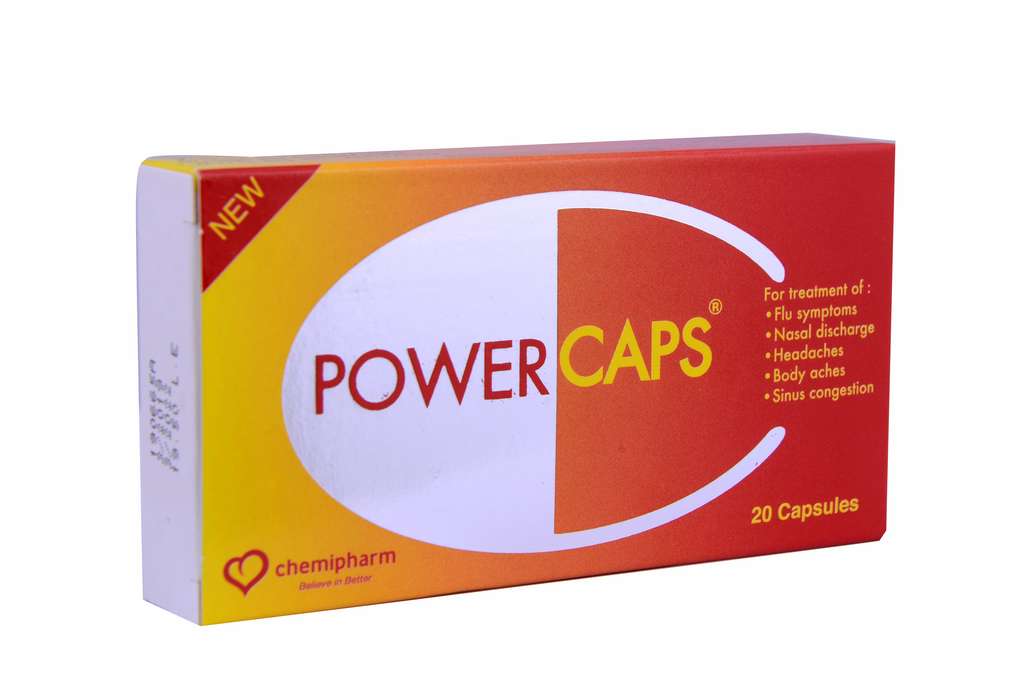 Powercaps 20 Capsules