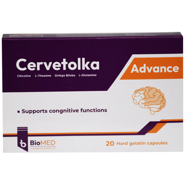 Cervetolka Advance 20 Hard Gelatin Capsules
