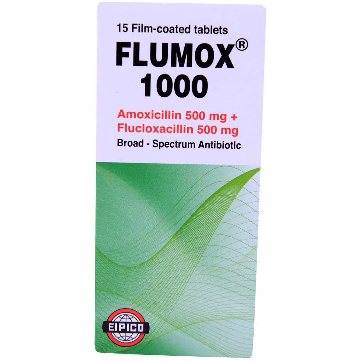 Flumox 1000mg (500 + 500) 15 Film Coated Tablets