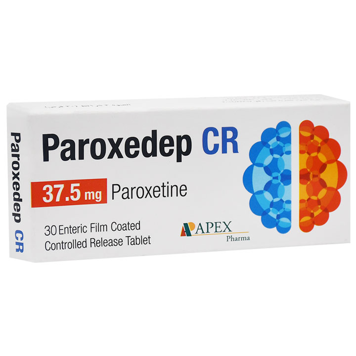 Paroxedep Cr 37.5mg 30 Enteric Film Coated Tablet