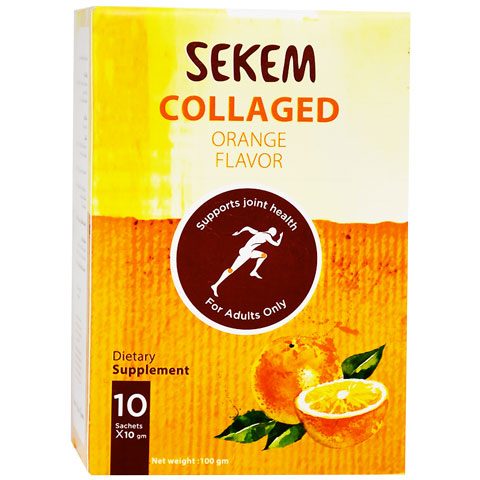 Sekem Collaged Orange 10 Sachets