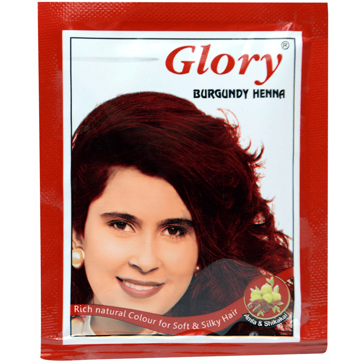 Glory Henna Burgundy for Women 1 Sachets