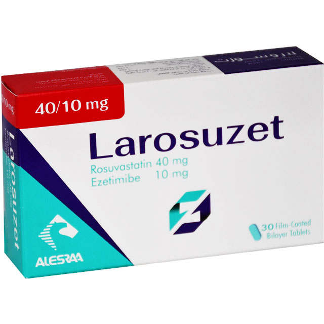 Larosuzet 10/40mg 30 Film Coated Tablets