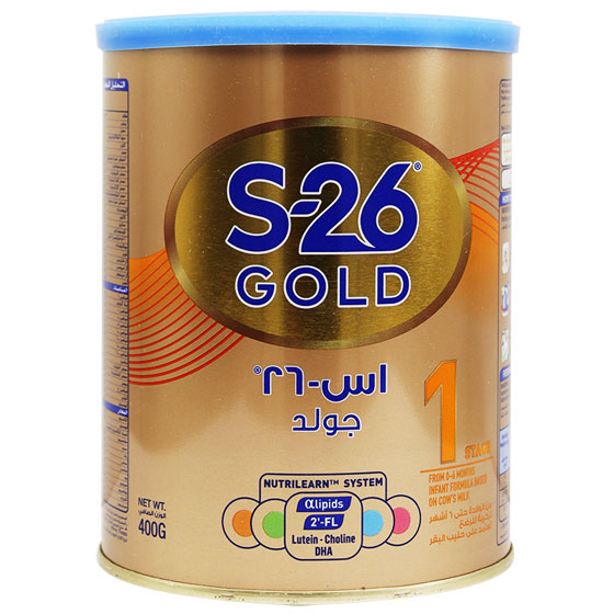 S-26 Gold (1) Hmo 400gm Milk Powder image number 0