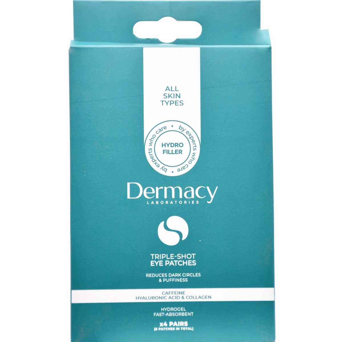 Dermacy Triple Shot Eye Patches (X4) Pairs
