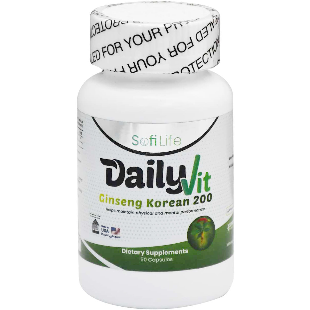 Sofi Life Daily Vit Ginseng Koream 200 mg 50 Capsules