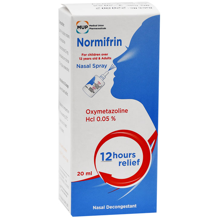 Normifrin 0.05% (12 Years +) Nasal Spray 20ml