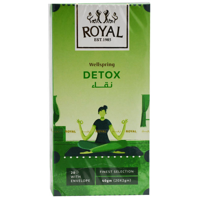 Royal Wellspring Detox 20 Envelope Bags