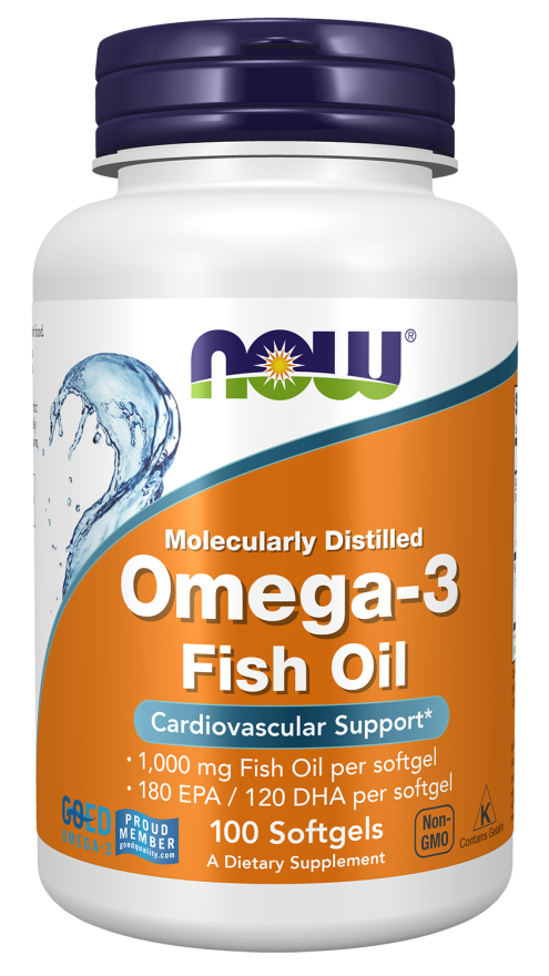 Now Omega 3 1000mg 100 Capsules