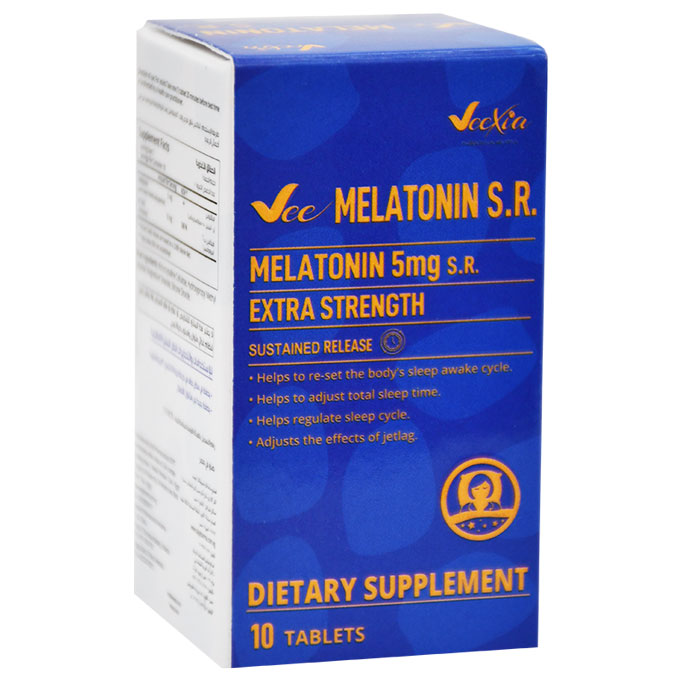 Vee Melatonin 5mg Sustained Release 10 Tablet