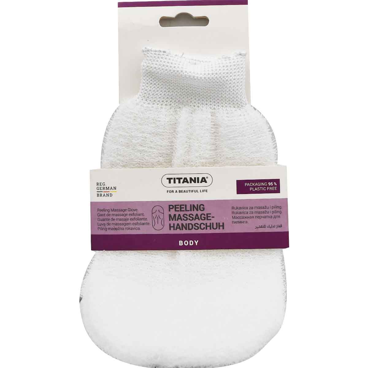 Titania Peel Massage Handschuh Body/9119