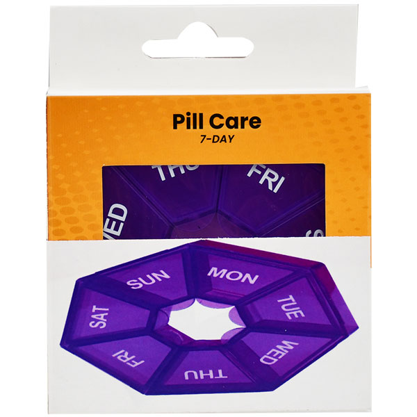 Pill Care 7 Day 1 Doses (Circle) Organizer/208