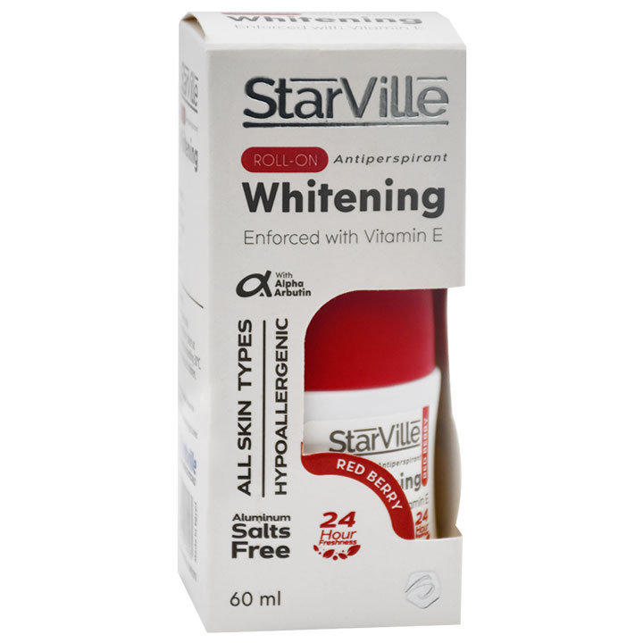StarVille Whitening Anti Perspirant Red Berry Roll On 60ml