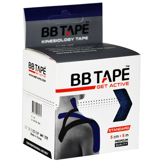 Bb Tape (Kinesiology) 5Cm x 5 Meter (Dark Blue)