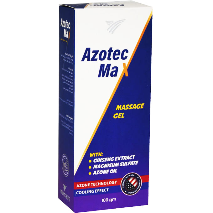 Azotec Max Massage Gel 100gm