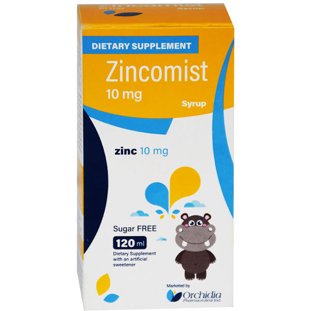 Zincomist 10mg Sugar Free Syrup 120ml