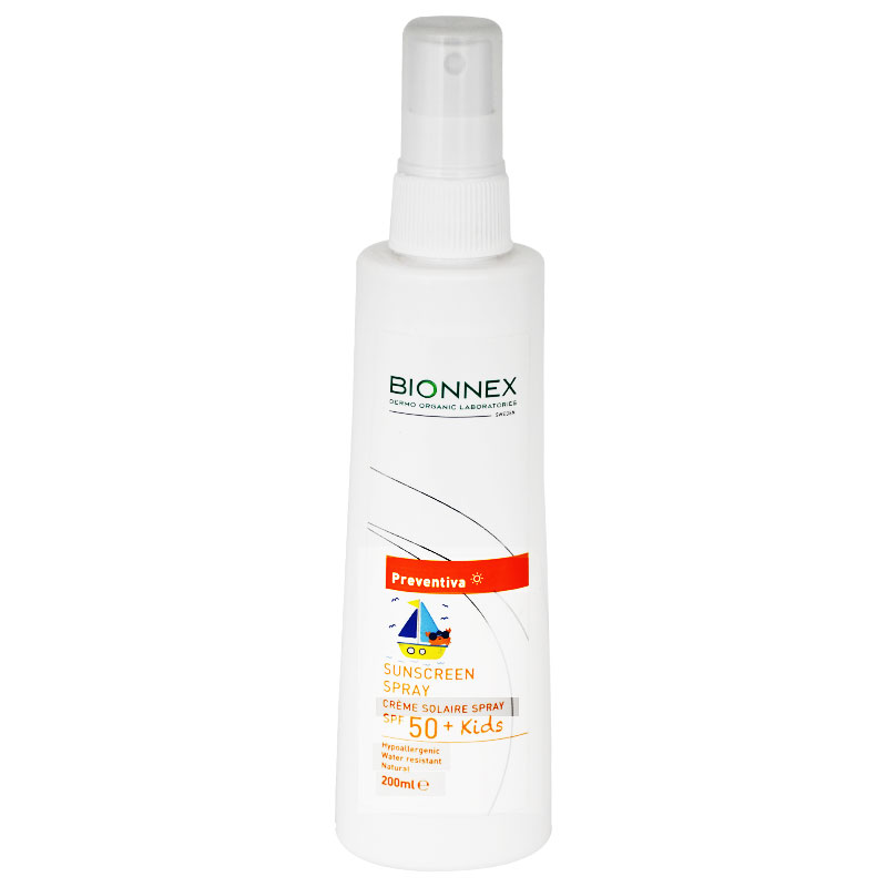 Bionnex Preventiva Sun Screen Spf50+ Kids Spray 200ml
