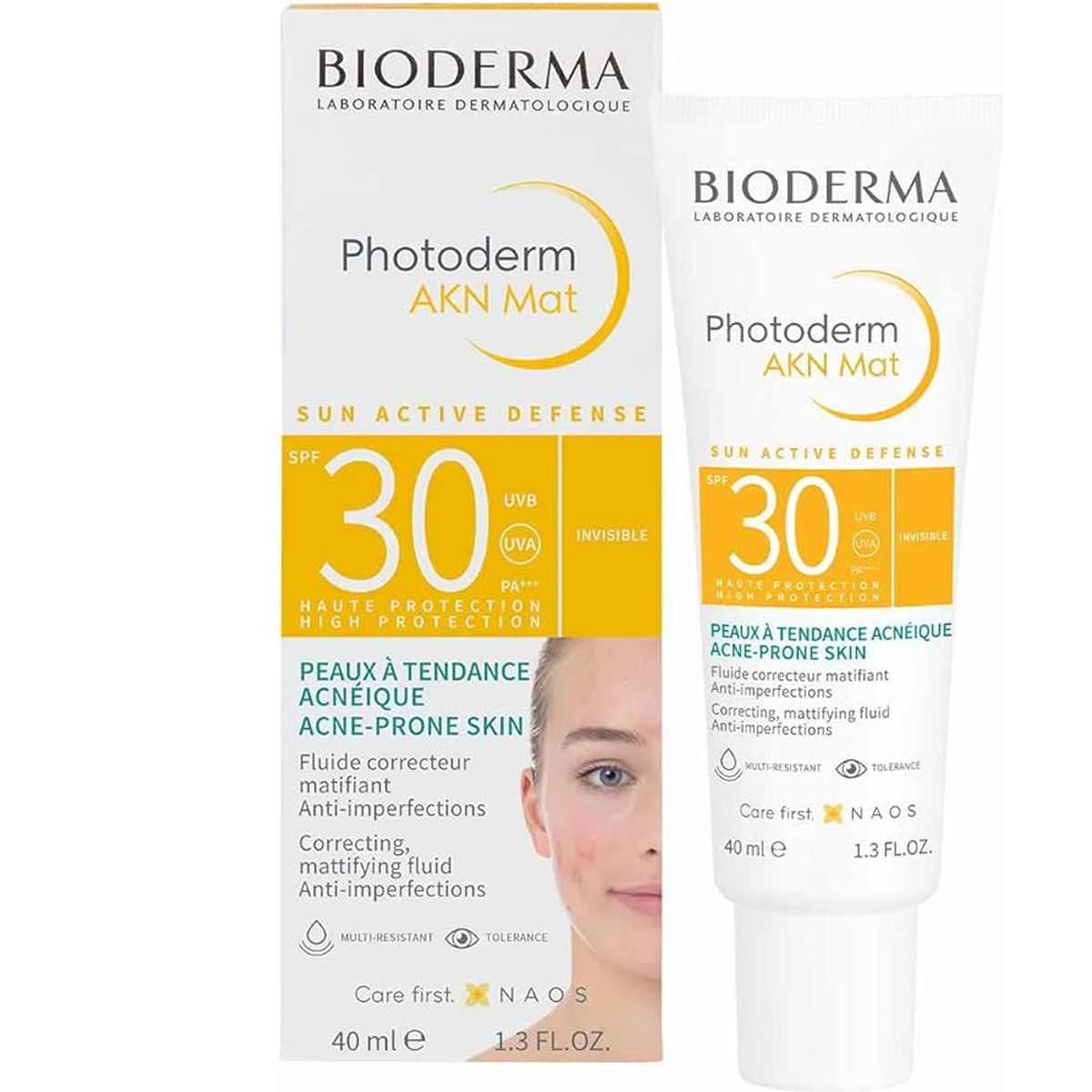 Bioderma Photoderm AKN Mat Anti Imperfections SPF(30) Fluid 40 ml
