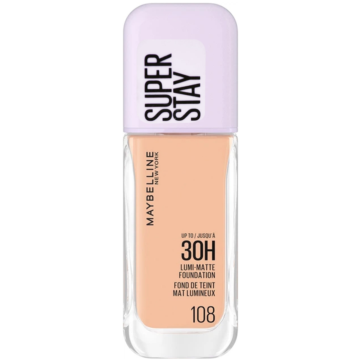 Maybelline Superstay Matte Foundation 30H/108
