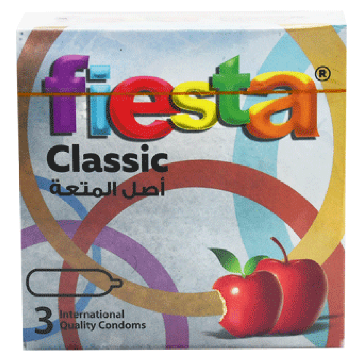 Fiesta Classic Condoms 3 Pieces