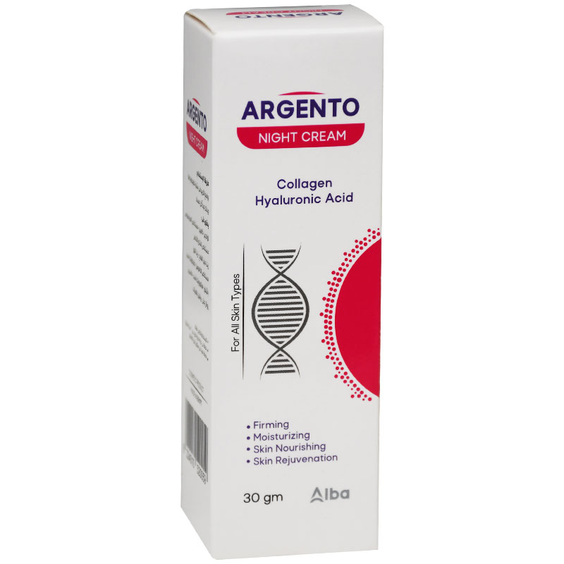 Argento Night Cream Moisturizing For All Skin Types 30gm