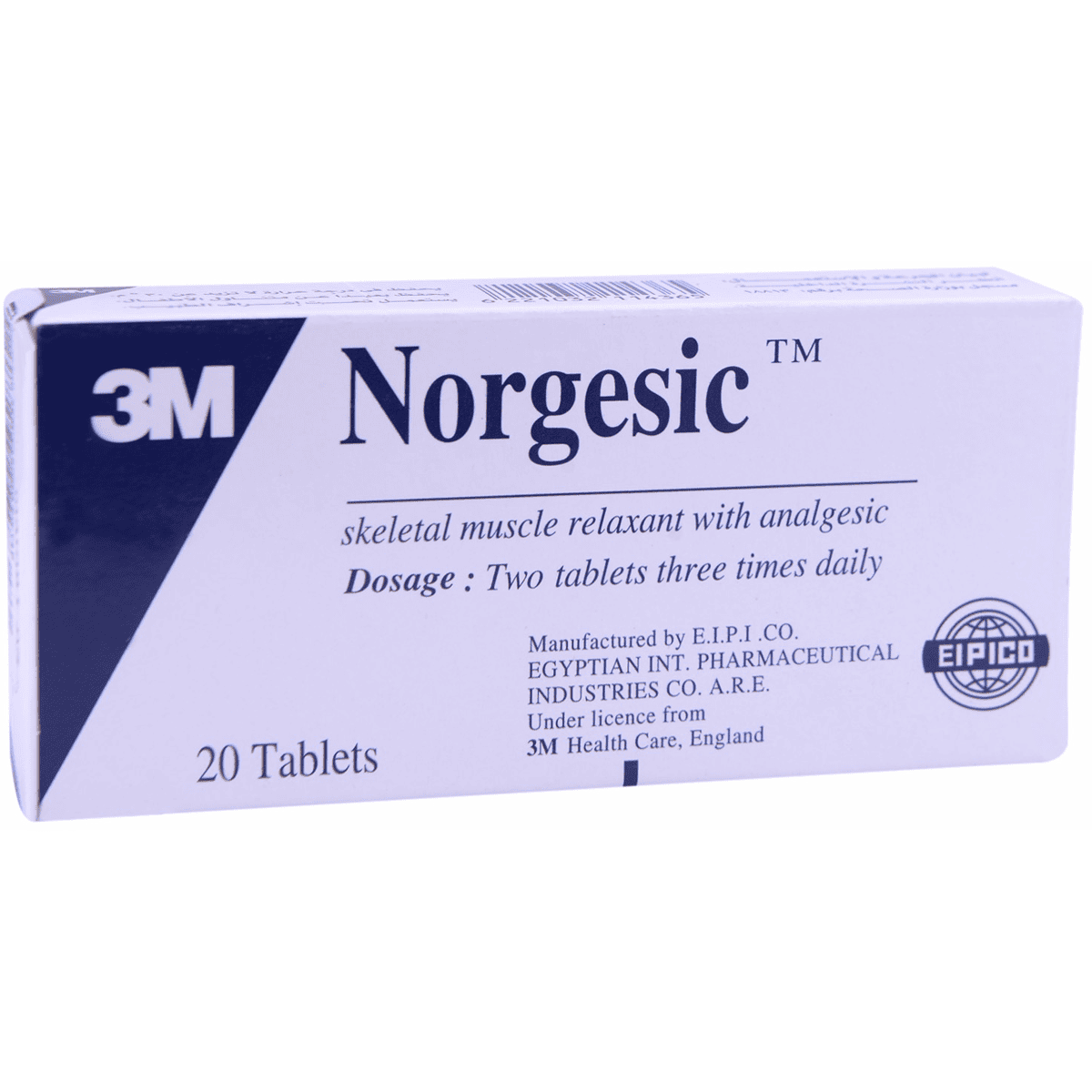 Norgesic 35Mg/450Mg 20 Tablet