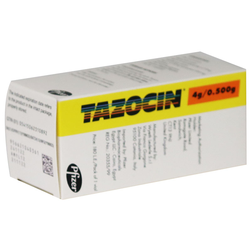 Tazocin 4.5Gm 1 Vial
