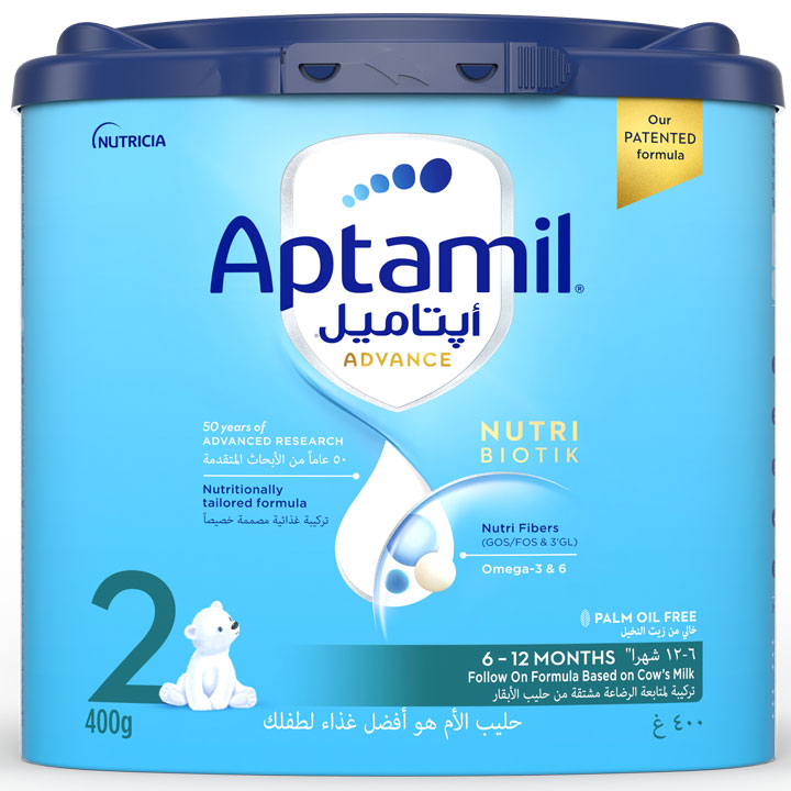 Aptamil Advance (2) 400gm Milk Powder image number 0