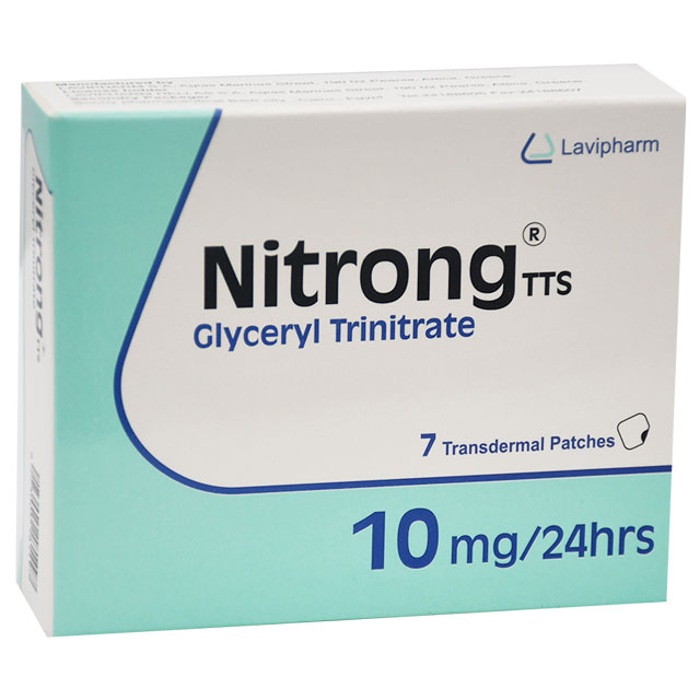 Nitrong Tts (10mg/24 hour) 7 Transdermal Patch