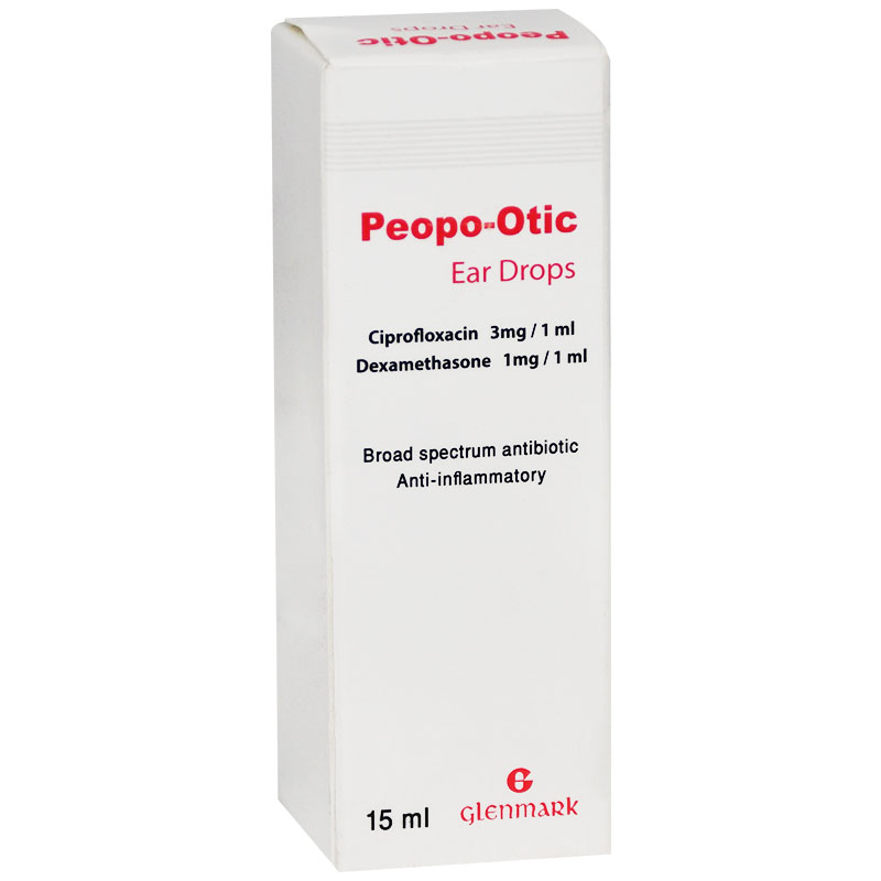 Peopo-Otic (3mg+1mg/1ml) Ear Drop15ml