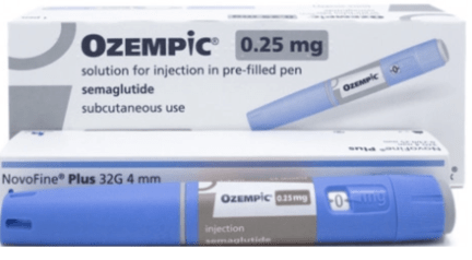 Ozempic 0.25mg Subcutaneous 1 Prefilled Pen (Refrigerated)