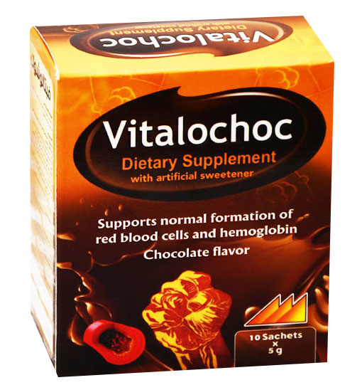 Vitalochoc Chocolate Flavor 10 Sachets