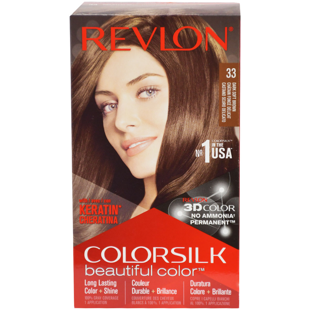 Revlon Colorsilk Dark Soft Brown/33