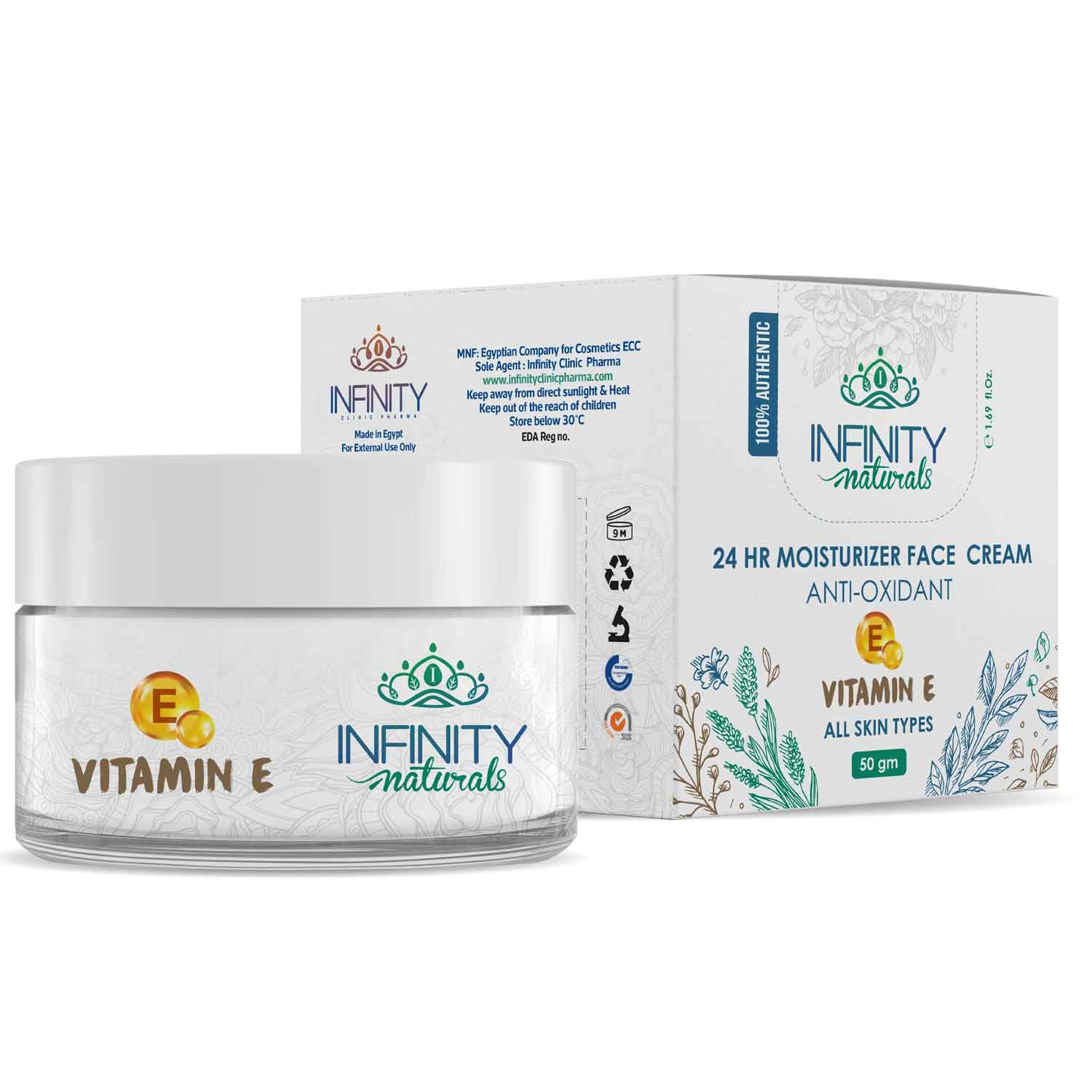 Infinity Naturals 24Hr Moisturizing Face Cream 50gm