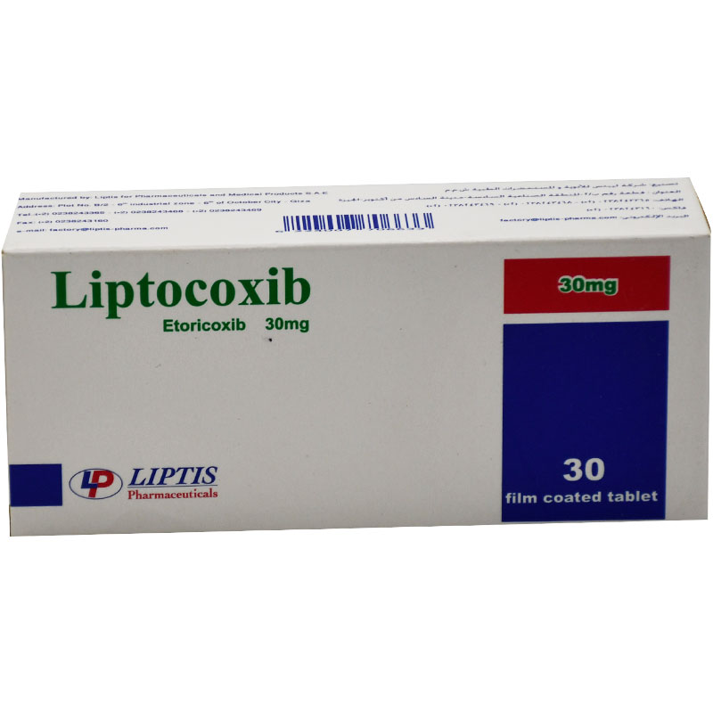 Liptocoxib 30mg 30 Film Coated Tablets