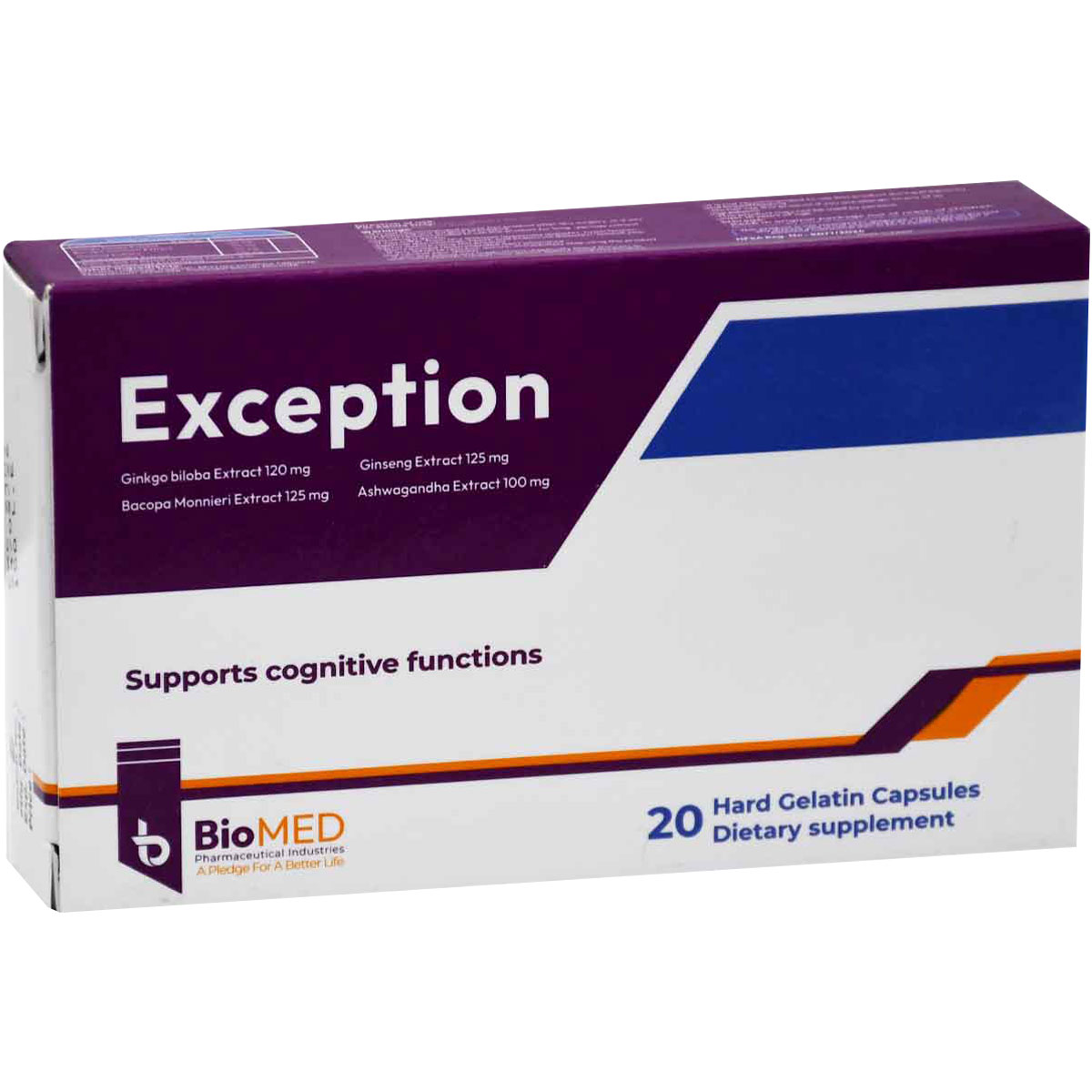 Exception 20 Hard Gelatin Capsules