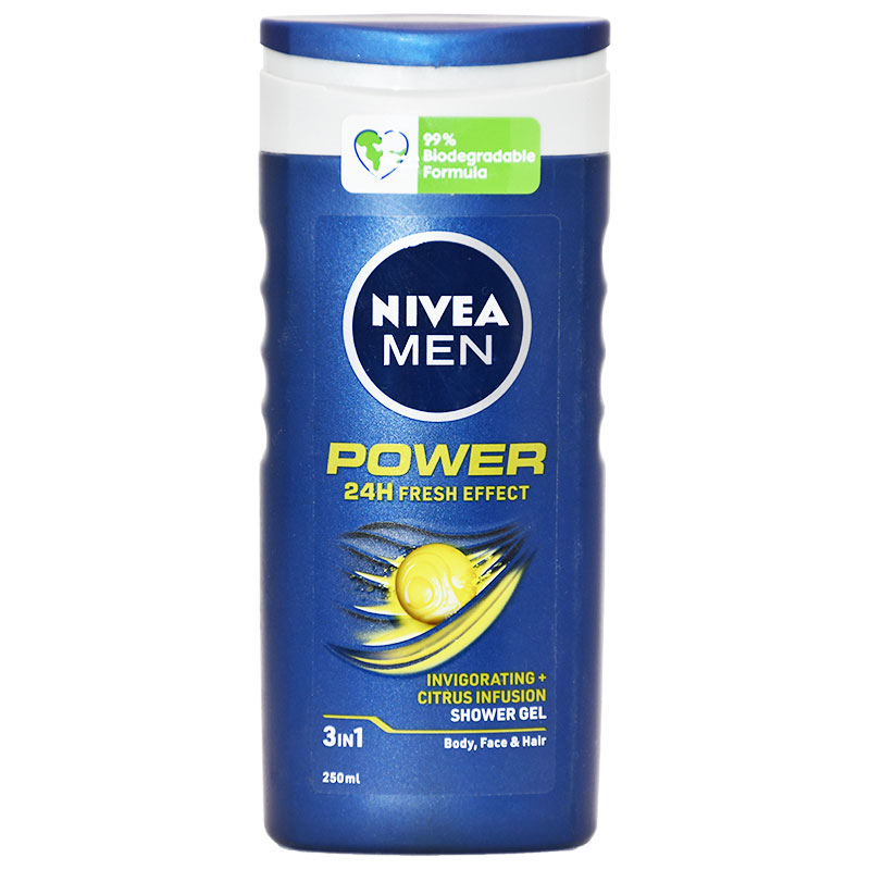 Nivea Power Fresh Shower Gel For Men 250ml