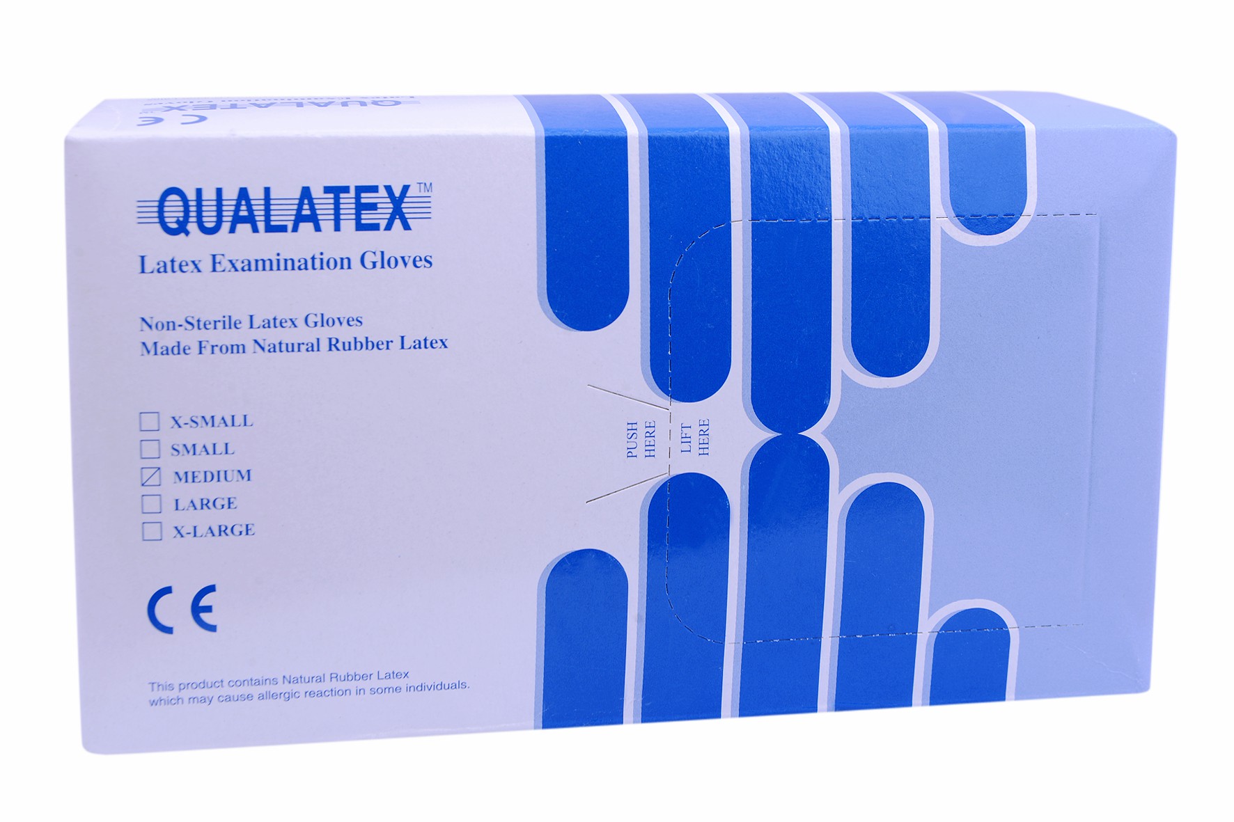 Gloves Latex Prime. (M) 100pcs