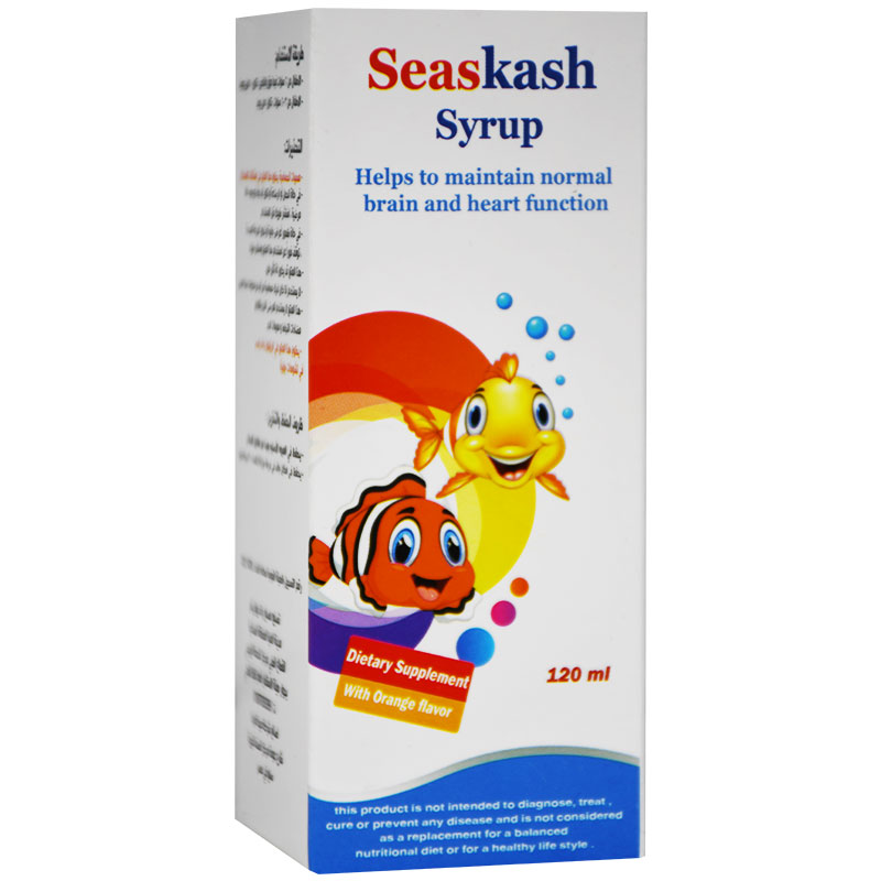 Seaskash Orange Flavor 120ml Syrup