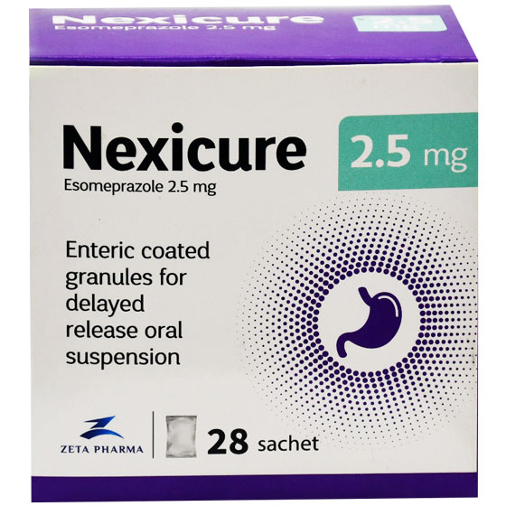 Nexicure 2.5mg 28 Sachets