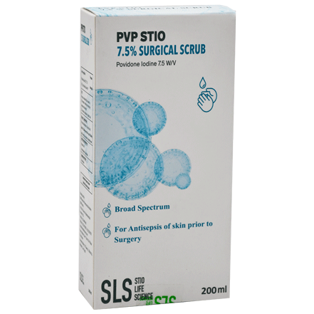Pvp Stio 7.5% Surgical Scrub 200ml