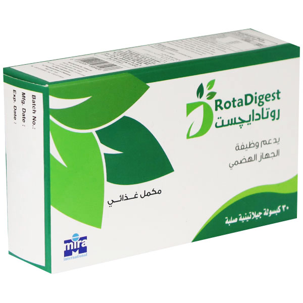 Rotadigest 30 Hard Gelatin capsules