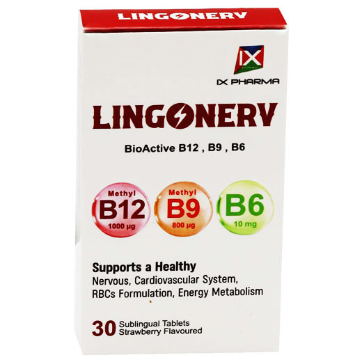 Lingonerv (Strawberry Flavor) 30 Sublingual Tablets