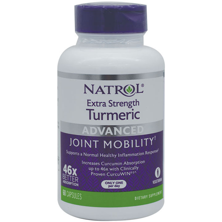 Natrol Extra Strength Turmeric 60 Capsule
